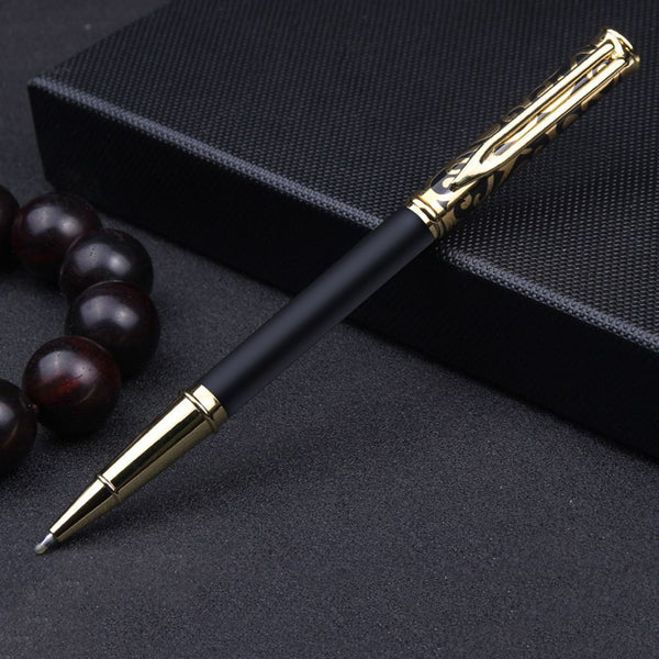 Writing Supplies Ballpoint Pen Black Ink Signature Metal Rollerball Pen