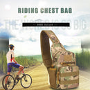 Water Bottle Chest Sling Molle Backpack Men Outdoor Hiking Camping Shoulder Bags