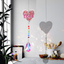 DIY 5D Mosaic Light Catcher Jewelry Rhinestone Wind Chime Window Hanging Craf
