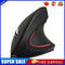 2.4GHz Wireless 3 Gears 1600 DPI Rechargeable LED Ergonomics Vertical Mouse