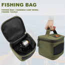 Waterproof Fishing Tackle Cups Feeders Carrying Case Fishing Reel Storage Bag