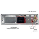 phone Stereo Bluetooth In-dash Audio Head Unit Car MP3 Player Car Radio