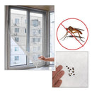 Anti-insect Screen Protector with Stickers Tape DIY Fly Bug Mosquito Net Curt