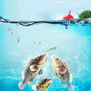 Squid Bait Wooden Shrimp Jig Hook Fishing Octopus Cuttlefish Artificial Lures