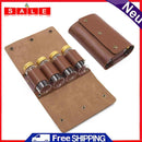 Portable Camping Seasoning Bottle Storage Bag with 4 Cans Condiment Jar Holder