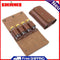 Portable Camping Seasoning Bottle Storage Bag with 4 Cans Condiment Jar Holder