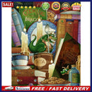 Dinosaur Books Rhinestone Full Round 5D DIY Diamond Painting Kit Wall Pictu