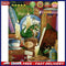 Dinosaur Books Rhinestone Full Round 5D DIY Diamond Painting Kit Wall Pictu