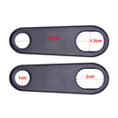 Motorcycle Turn Signal Indicator Light Lamp Holder Shock Brackets (Black) Newly