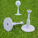 2x Adjustable Golf Ball Tea Holder Telescopic Rubber Golf Training Practice Tool