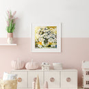 Diamond Painting 5D DIY Feverfew Full Round Drill Rhinestone Picture Kit