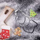 DIY Christmas Series Stainless Steel Cookie Mold Die Cut Fondant Cake Stamp M