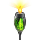 Solar Flame Torch Lights Waterproof Pathway Garden Landscape Lamp (1pc)