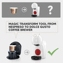 Capsules Coffee Capsule Adapter For Nespresso For Nespresso|Dolce Gusto
