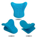 Muscle Relaxation Neck Stretcher Cervical Pillow for Pain Relief (Blue) Newly