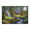 Full Cross Stitch 11CT DIY Forest House Printed Embroidery Craft Home Decorat