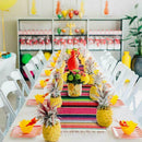 Mexican Serape Striped Table Runner Colorful Shawl Fiesta For W9M9 Deco T4U3