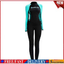 Full Body Wetsuit One-Piece Snorkeling Diving Suit for Women (Black XS)