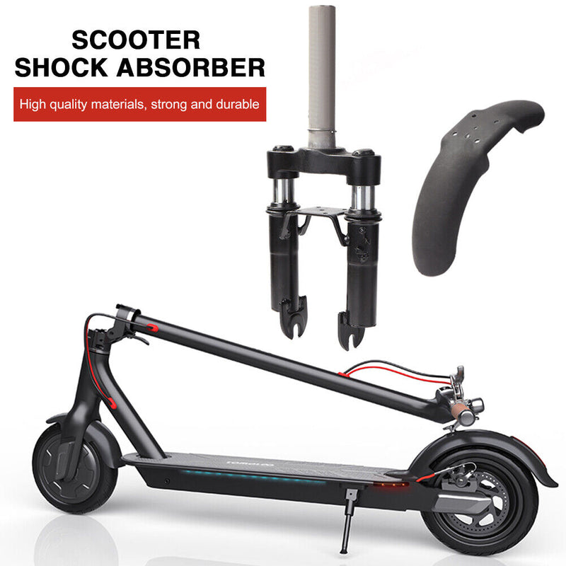 Electric Scooter Modified Shock Absorber + Mudguard Front Fork for M365 Pro