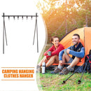 Hanging Rack Aluminum Alloy Outdoor Camping Triangular Clothes Storage Rack