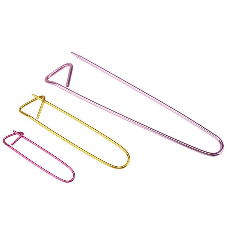 5pcs Aluminum Alloy Knit Holders Knitting Needles Markers Craft Hook