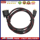 Full HD HDMI-compatible Male to 15 Pin VGA Connector Adapter Converter Cable for