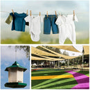 Coated Tent Clothesline Kit Wire Rope Cable Hanging Set Stainless Steel Cable