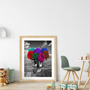 Diamond Painting 5D DIY Colorful roses Hat Full Round Drill Picture