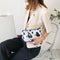 Cow Milk Printed Women Handbag Tote Female Casual Underarm Shoulder Bag (1)