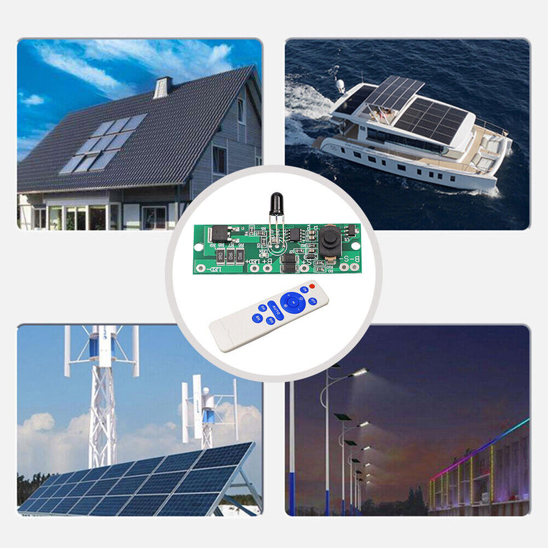 3.2V/3.7V Solar Street Light Panel Solar Circuit Board w/ Remote Control Newly