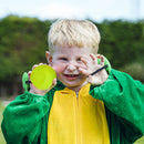Silicone Water Fighting Ball Toys - Quick Filling Bomb Splash Ball (Yellow)