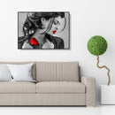 5D DIY Full Drill Diamond Painting Flower Women Cross Stitch Embroidery Ornament