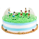 Decorations Set of 9 Soccer Toppers Football Toppers for Birthday Cake Cupcakes