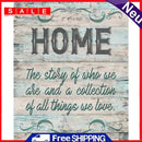 Digital Paint Calligraphy Painted By Numbers On Canvas Wall Decor