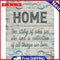 Digital Paint Calligraphy Painted By Numbers On Canvas Wall Decor