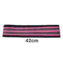 Latex Cotton Stretch Elastic Resistance Bands Hip Fitness Tool (Red L)