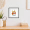 2 Strands Smiling Dog Partial Embroidery Stamped Cross Stitch Home Decor Gifts