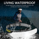 COB LED Headlight Flashlight Rechargeable Headlamp Torch Camping Work Light