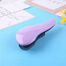 Hair Comb Detangle Hairbrush Massage Brush Curly Style Tool (Light Purple)