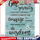 11CT Full Cross Stitch Letters Counted DIY Embroidery Kits Handmade Crafts