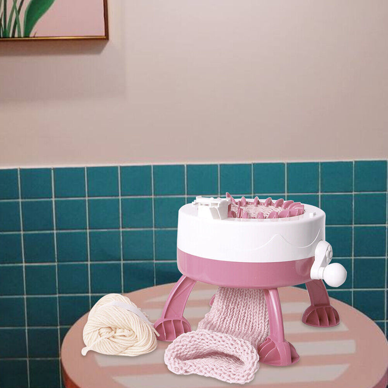 22 Needles Handmade Wool Knitting Machine Rotating Sewing Tool for Kids Newly