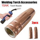 Set Welder Accessory Welding Torch MB15AK Assembly Torch Nozzle for 15AK
