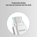 Lenovo D201 USB C TF Card Reader Type C to TF Card Reader for Laptop Phone