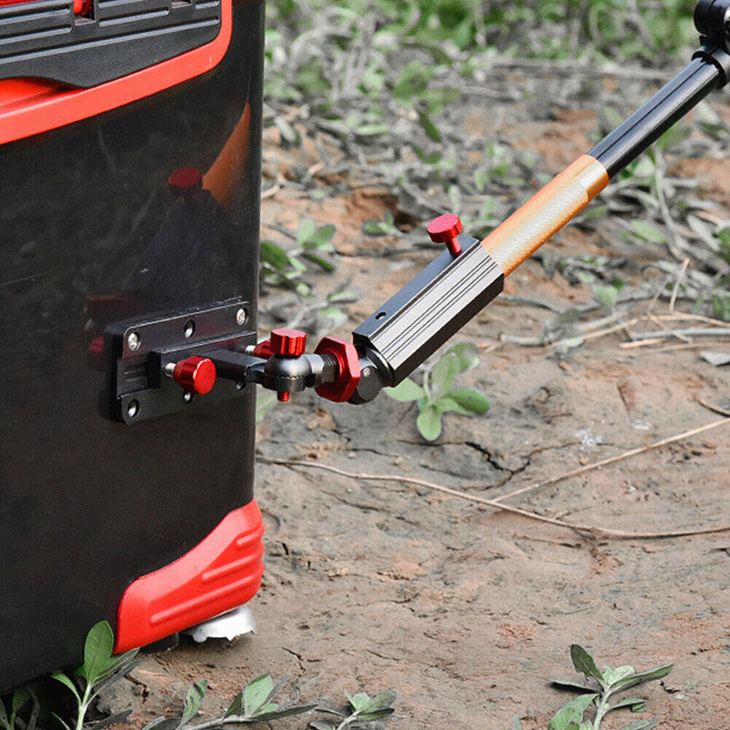 Universal 360-Degree Fish Chair Rod Holder Quick Release Fishing Box Pole Rack