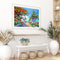 Seaside Scenery Oil Paint By Numbers DIY Acrylic Painting Home Decoration G