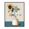11CT Full Cross Stitch Fresh Sunflower DIY Printed Wall Art Home Decoration G