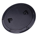 White Round Non-slip Access Hatch Marine Deck Cover Lid Boat Sailing Inspection