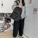 Fashion Japanese Backpack Nylon Student Large Shoulder Schoobag Travel Rucksack