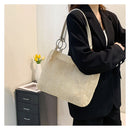 Straw Totes Shoulder Bag Women Korean Retro Large Capacity Summer Woven Handbag