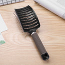 8 Color Bristle Nylon Women Wet Curly Detangle Hair Brush for Salon Styling T